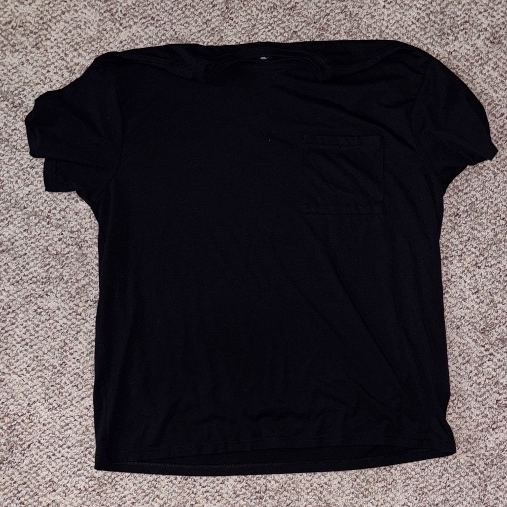 Athletic Works Black Short Sleeve Men's Tee